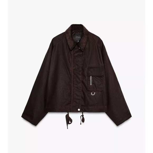 Zara waxed jacket - Picture 1 of 9